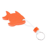 Maxbell 5 Pieces Fish Shaped Floating Keyring for Boating Yachting Sailing Swim Surf
