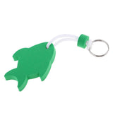 Maxbell 5 Pieces Fish Shaped Floating Keyring for Boating Yachting Sailing Swim Surf