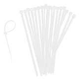 Maxbell Maxbell 20Pcs Adjustable Self Locking Nylon Cable Ties for Home Diving Garage White