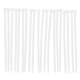 Maxbell Maxbell 20Pcs Adjustable Self Locking Nylon Cable Ties for Home Diving Garage White