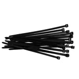 Maxbell Maxbell 20Pcs Adjustable Self Locking Nylon Cable Ties for Home Diving Garage Black