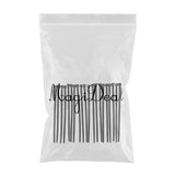 Maxbell Maxbell 20Pcs Adjustable Self Locking Nylon Cable Ties for Home Diving Garage Black