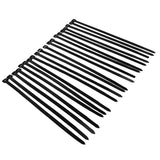 Maxbell Maxbell 20Pcs Adjustable Self Locking Nylon Cable Ties for Home Diving Garage Black