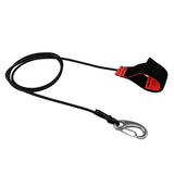 Maxbell Maxbell Kayak Canoe SUP Paddle Board Leash Fishing Rod Pole Safety Lanyard Black