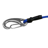 Maxbell Maxbell Kayak Canoe SUP Paddle Board Leash Fishing Rod Pole Safety Lanyard Blue