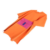 Maxbell Surf Changing Robe Beach Poncho Microfiber Bathrobe Bath Towel Adult Orange