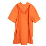 Maxbell Surf Changing Robe Beach Poncho Microfiber Bathrobe Bath Towel Adult Orange