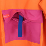 Maxbell Surf Changing Robe Beach Poncho Microfiber Bathrobe Bath Towel Adult Orange