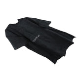 Maxbell Bathrobe Bath Towel Surf Changing Robe Beach Poncho with Hood Black - Aladdin Shoppers