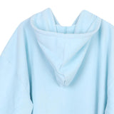 Maxbell Bathrobe Bath Towel Surf Changing Robe Beach Poncho with Hood Light Blue - Aladdin Shoppers