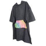 Maxbell Changing Robe Poncho Microfiber Bathrobe Bath Towel for Surf Beach Kayak