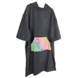 Maxbell Changing Robe Poncho Microfiber Bathrobe Bath Towel for Surf Beach Kayak