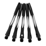 Maxbell Maxbell 1 Pack of 5pcs Aluminum Alloy Darts Shafts Harrows Dart Stems Medium Balck