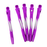 Maxbell Maxbell 1 Pack of 5pcs Aluminum Alloy Darts Shafts Harrows Dart Stems Medium Purple