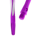 Maxbell Maxbell 1 Pack of 5pcs Aluminum Alloy Darts Shafts Harrows Dart Stems Medium Purple