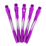 Maxbell Maxbell 1 Pack of 5pcs Aluminum Alloy Darts Shafts Harrows Dart Stems Medium Purple