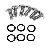 Maxbell Maxbell 1 Pair Nylon Kayak Boat Canoe Foot Brace Pedal Feet Rest with Mounting Screws Washers