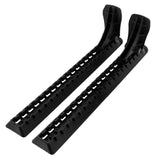 Maxbell 1 Pair Nylon Kayak Boat Canoe Foot Brace Pedal Feet Rest with Mounting Screws Washers - Aladdin Shoppers