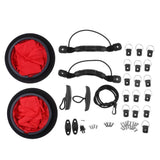 Maxbell Maxbell 2pcs Kayak Deck Plate & 1pcs Canoe Drain Plug & 16pcs D Rings  & 1 Pair Toggle Carry Handles Boat Kit Set with Hardware
