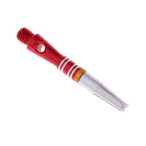 Maxbell Maxbell Aluminum Alloy 360 Degree Rotating Medium Dart Shaft Stem Accessories Red
