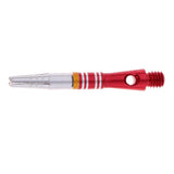 Maxbell Maxbell Aluminum Alloy 360 Degree Rotating Medium Dart Shaft Stem Accessories Red