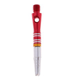 Maxbell Maxbell Aluminum Alloy 360 Degree Rotating Medium Dart Shaft Stem Accessories Red