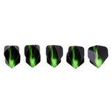 Maxbell Maxbell 20 Pieces Standard Shape Dart Flights Tail Replacement Accessories Green