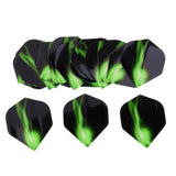 Maxbell Maxbell 20 Pieces Standard Shape Dart Flights Tail Replacement Accessories Green