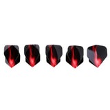 Maxbell Maxbell 20 Pieces Standard Shape Dart Flights Tail Replacement Accessories Red