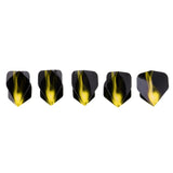 Maxbell Maxbell 20 Pieces Standard Shape Dart Flights Tail Replacement Accessories Yellow