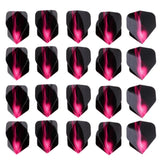 Maxbell Maxbell 20 Pieces Standard Shape Dart Flights Tail Replacement Accessories Pink