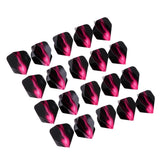 Maxbell Maxbell 20 Pieces Standard Shape Dart Flights Tail Replacement Accessories Pink