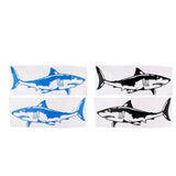 Maxbell 2 Pieces Shark Sticker Decal for Car Truck Kayak Fishing Boat Graphics Black - Aladdin Shoppers