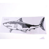 Maxbell 2 Pieces Shark Sticker Decal for Car Truck Kayak Fishing Boat Graphics Black - Aladdin Shoppers