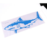 Maxbell 2 Pieces Shark Sticker Decal for Car Truck Kayak Fishing Boat Graphics Blue - Aladdin Shoppers