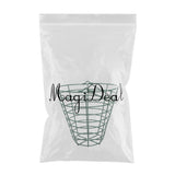 Maxbell Maxbell Golf Range Steel Wire Bucket Golfball Container Basket Green Fit 100 Balls