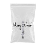 Maxbell Maxbell Universal Folding Bike Handlebar Stem W/Teeth Bicycle Adjustable Stem Silver