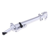 Maxbell Maxbell Universal Folding Bike Handlebar Stem W/Teeth Bicycle Adjustable Stem Silver