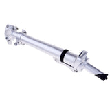 Maxbell Maxbell Universal Folding Bike Handlebar Stem W/Teeth Bicycle Adjustable Stem Silver