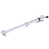 Maxbell Maxbell Universal Folding Bike Handlebar Stem W/Teeth Bicycle Adjustable Stem Silver