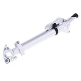 Maxbell Maxbell Universal Folding Bike Handlebar Stem W/Teeth Bicycle Adjustable Stem Silver