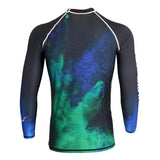 Maxbell Maxbell Men Long Sleeve Wetsuit Top Scuba Diving Surfing Snorkeling Rash Guard M