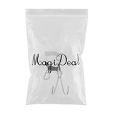 Maxbell Maxbell Scuba Diving Stainless Steel Dual Reef Hooks w/Spiral Coil Lanyard White