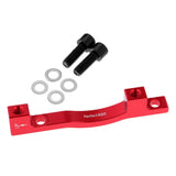 Maxbell Maxbell Bike Disc Brake Mount Adaptor for 203mm Front Caliper PM-PM-F/R203 Red