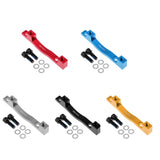 Maxbell Maxbell Bike Disc Brake Mount Adaptor for 203mm Front Caliper PM-PM-F/R203 Red