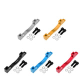 Maxbell Maxbell Bike Disc Brake Mount Adaptor for 203mm Front Caliper PM-PM-F/R203 Red