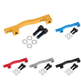 Maxbell Maxbell Bike Disc Brake Mount Adaptor for 203mm Front Caliper PM-PM-F/R203 Red