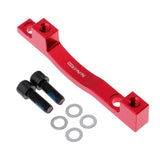 Maxbell Maxbell Bike Disc Brake Mount Adaptor for 203mm Front Caliper PM-PM-F/R203 Red