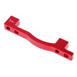 Maxbell Maxbell Bike Disc Brake Mount Adaptor for 203mm Front Caliper PM-PM-F/R203 Red