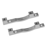 Maxbell Maxbell 2 Pieces 203mm MTB Bicycle Front & Rear Disc Brake Mount Adaptor Titanium